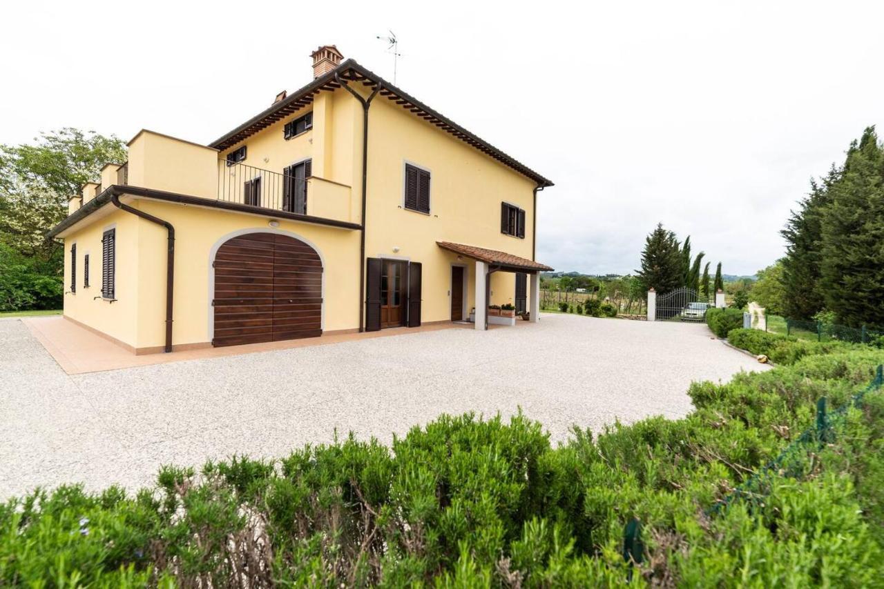 Appartamento Nella Campagna Di Certaldo Il Ciliegio מראה חיצוני תמונה